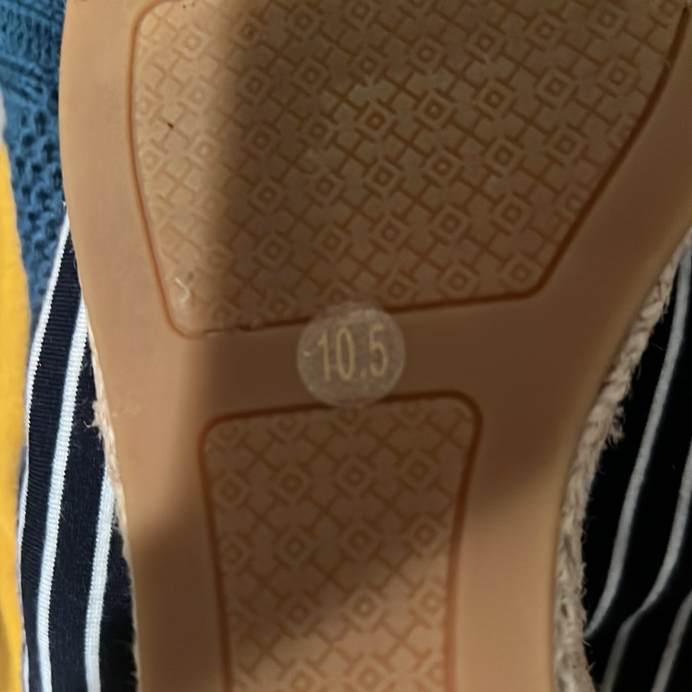 Tory Burch Espadrille Wedge Sandal - Picture 9 of 10